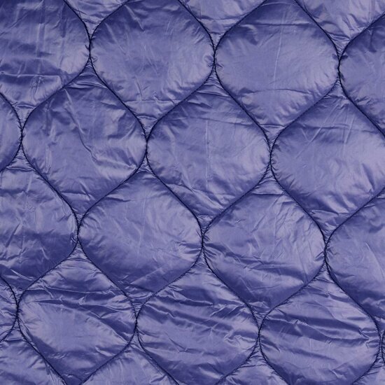 Matelass&eacute; - Uni - Blauw
