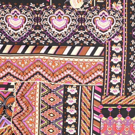 Viscose Twill - Abstract - Multicolor