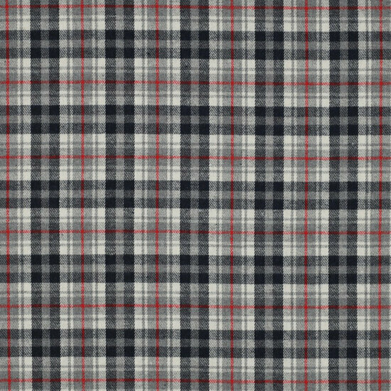 Flanel - Checks Yarn Dyed - Navy-Ecru-Rood