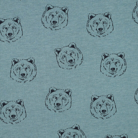 Sweat - Bears - Gemeleerd Rookblauw
