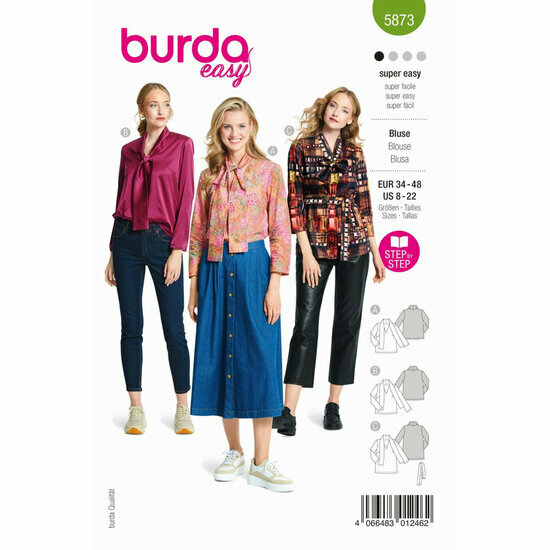 Burda Patroon 5873 - Bloes