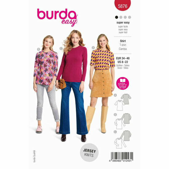 Burda Patroon 5876 - T-shirt