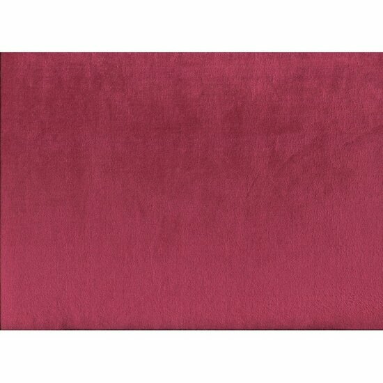 Nicky Velours - Uni - Rood