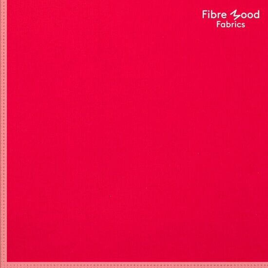 Ribfluweel - Uni - Kersenrood