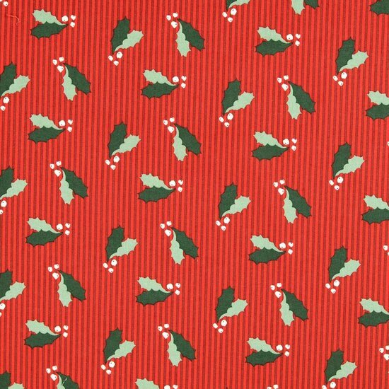 Poplin - Hulst - Rood
