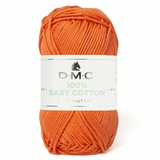 DMC 100% Baby Cotton - 753 - Oranje