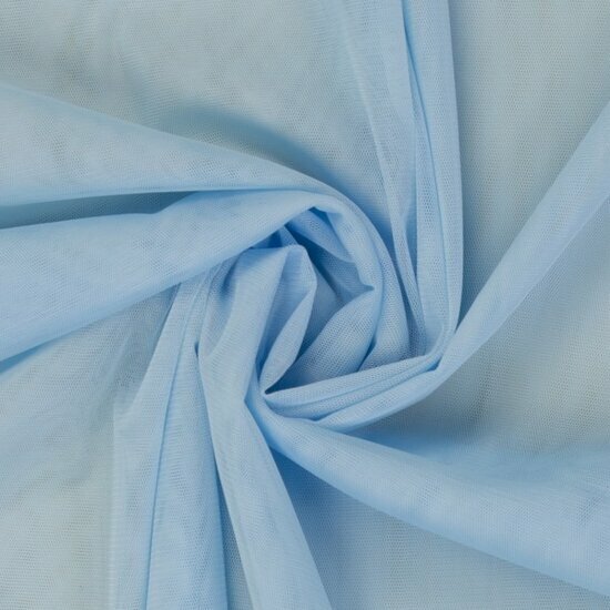 Mesh Tule - Uni - Babyblauw