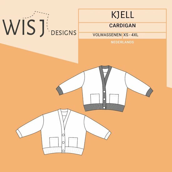 Kjell Cardigan - Volwassenen