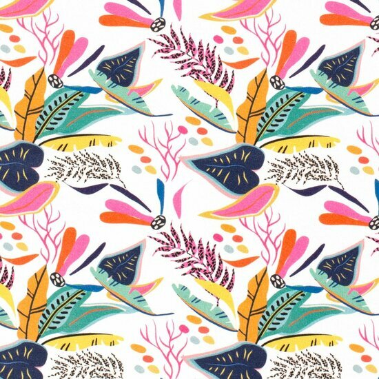 Alpensweat - Colourful Leaves - Wit