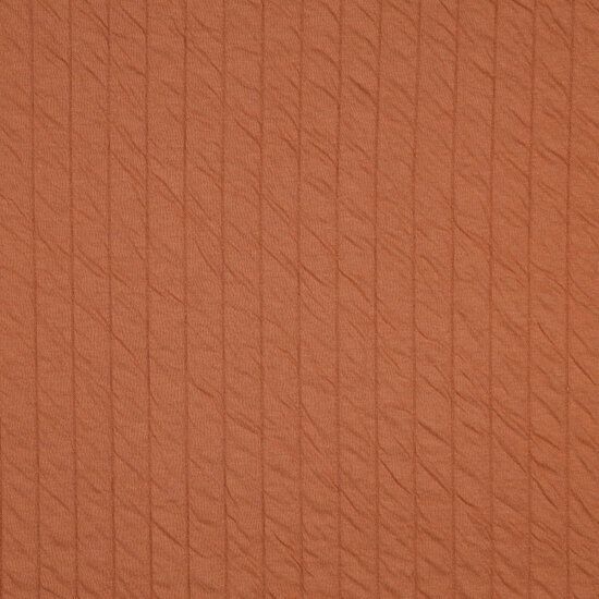 Stepped Jersey - Uni Stripe - Lichtbruin