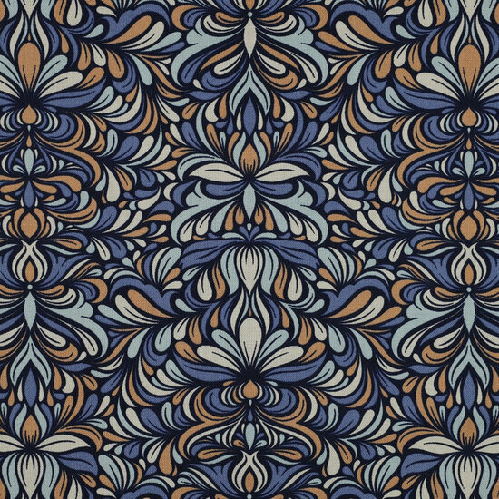 Canvas - Boho - Indigo