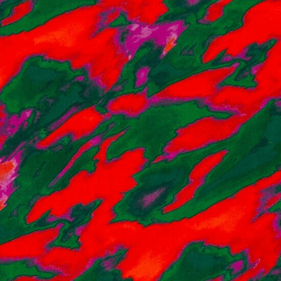 Viscose Jersey - Vlekken - Oranje-Groen