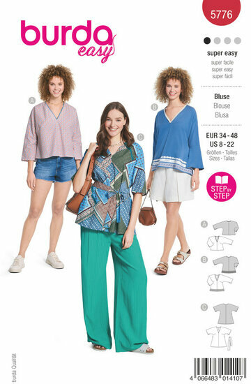 Burda Patroon 5776 - Bloes