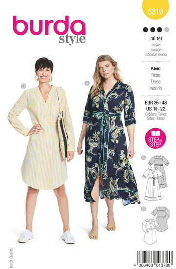 Burda Patroon 5819 - Jurk