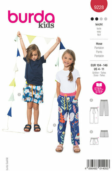Burda Patroon 9228 - Broek