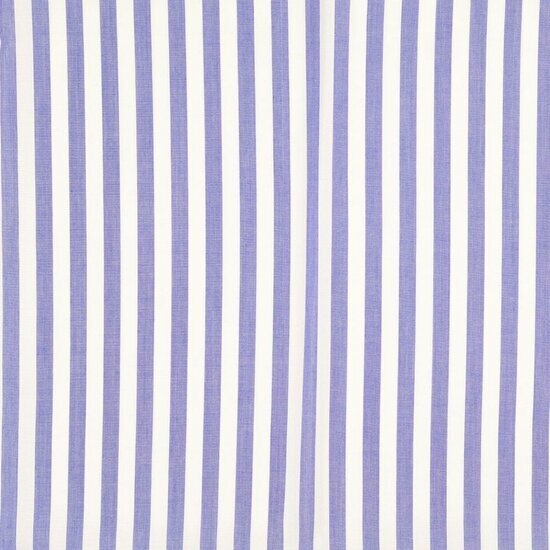 Viscose - Strepen - Koningsblauw