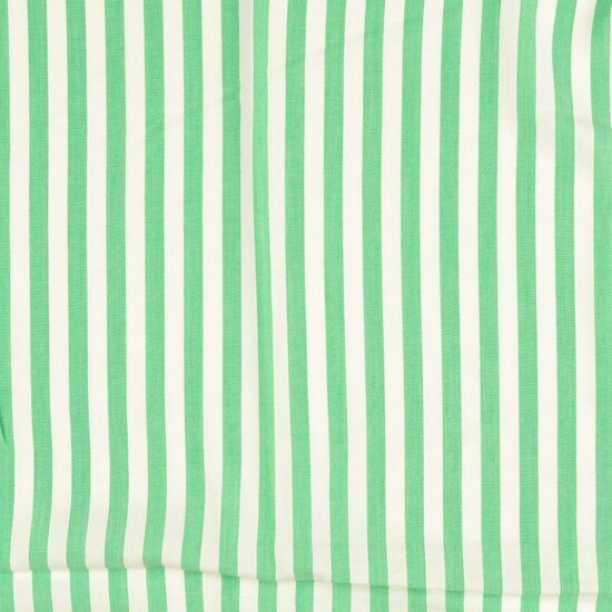Viscose - Strepen - Grasgroen