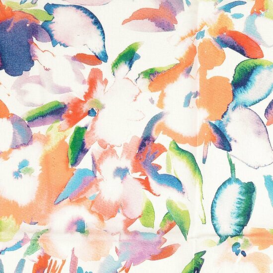 Chiffon - Bloemen - Multicolor