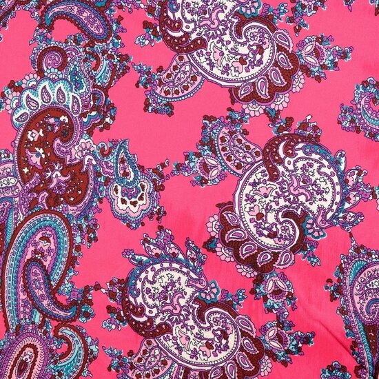 Satijn - Vormen - Roze