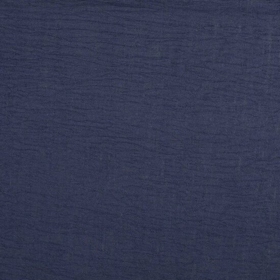 Polyester - Uni Linnenlook - Marine