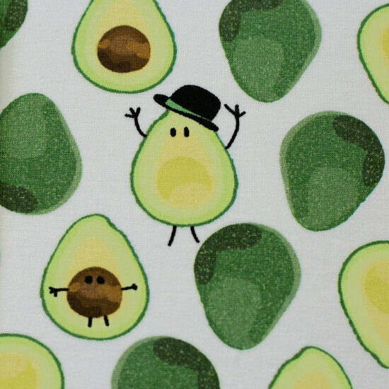 Jersey - Avocado&#039;s - Wit