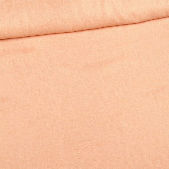 Viscose Crepe Gesatineerd - Shimmer and Shine - Peach