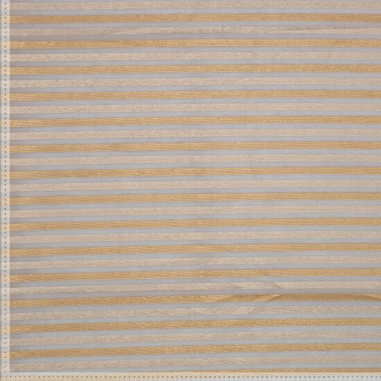 Organza - Glitter Stripes - Goud