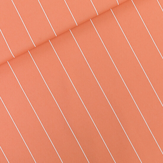Canvas Gabardine Twill - Verticals NNMNN - Melon Punch