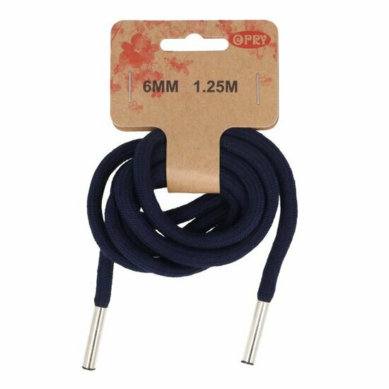 Hoodie Koord 6mm - Navy