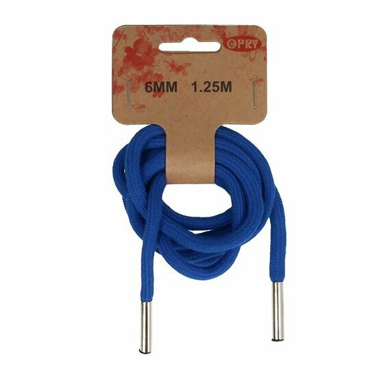 Hoodie Koord 6mm - Kobalt