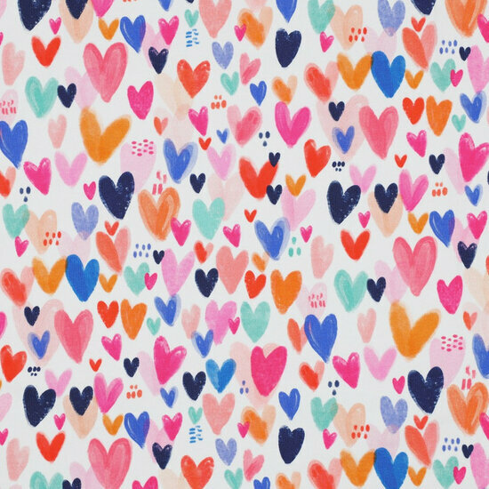 Jersey - Hearts - Wit