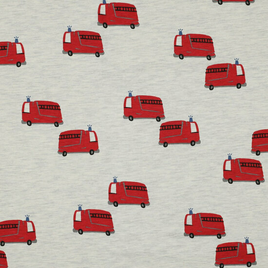 Jersey - Firetrucks - Ecru