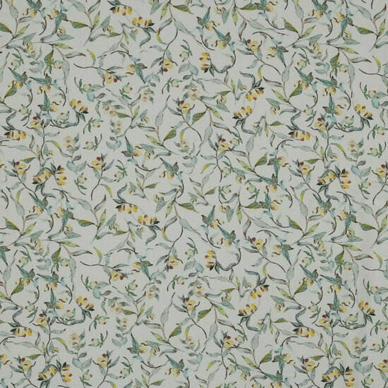 Viscose - Leaves - Ecru