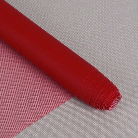 Kunstleer - Uni - Rood (50x140cm)