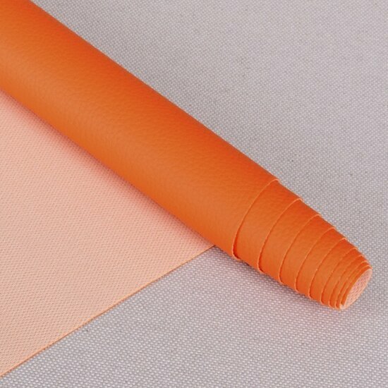 Kunstleer - Uni - Oranje (50x140cm)