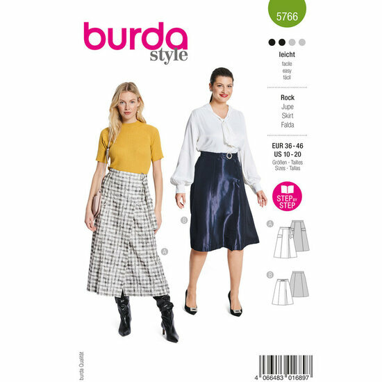 Burda Patroon 5766 - Rok