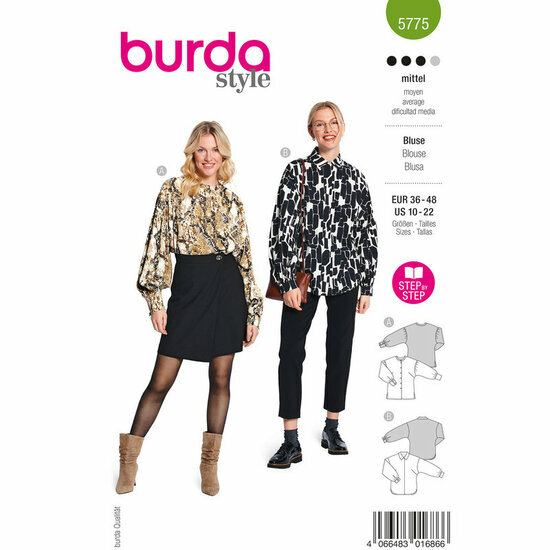 Burda Patroon 5775 - Bloes