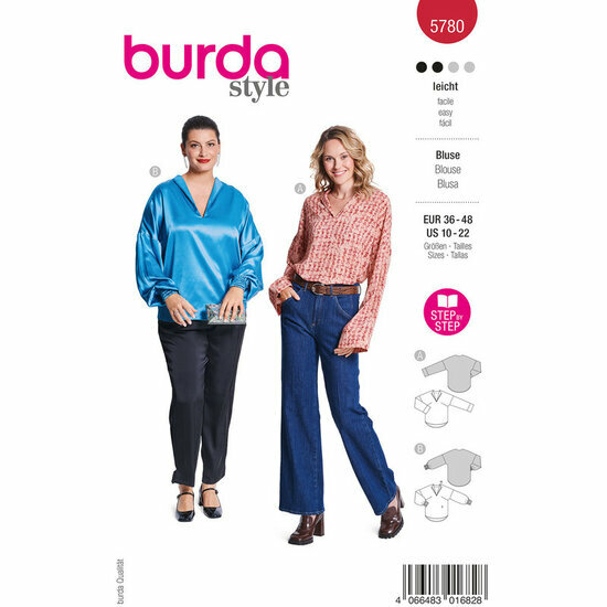Burda Patroon 5780 - Bloes