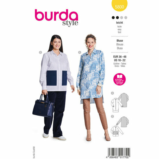 Burda Patroon 5800 - Bloes