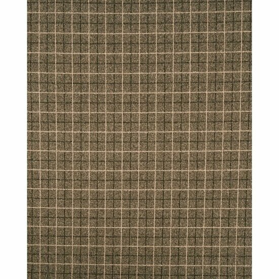 Wool Look - Geruit - Bruin