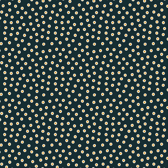 Katoen - Double Dot - Indigo