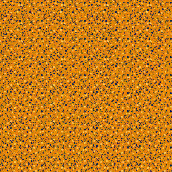 Katoen - Flourish - Turmeric