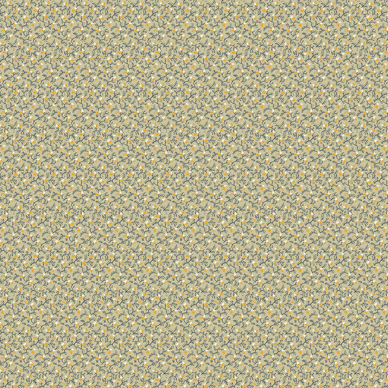 Katoen - Ditsy Vine - Beige