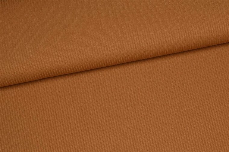 Rib Jersey - Uni - Cognac