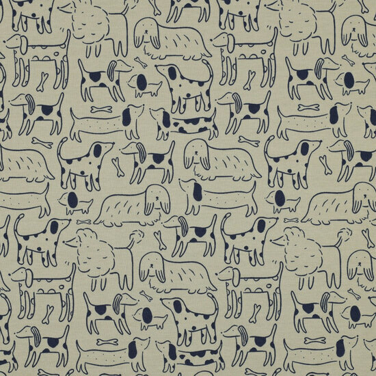 Jersey - Dogs - Groenbeige