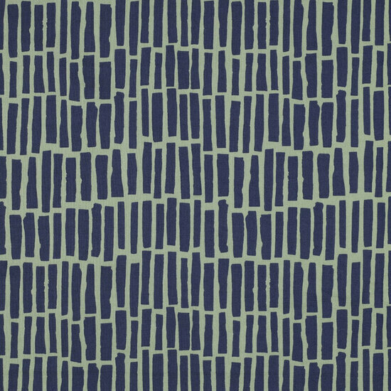 Poplin - Stripes - Legergroen