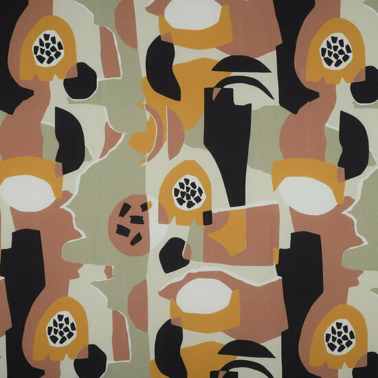 Viscose Ecovero - Abstract - Bruin