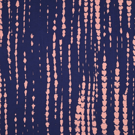 Viscose - Abstract - Navy