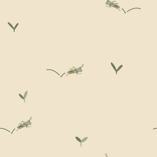 Jersey - Sprinkhanen - Beige