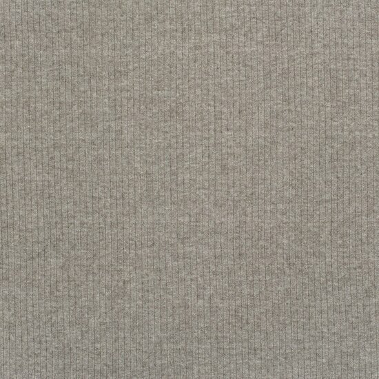Rib Jersey - Uni Gebreid - Taupe